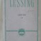 myh 712s - Lessing - Opere - 2 volume - ed 1958