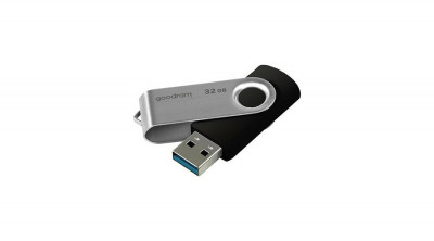 Goodram pendrive 32 GB USB 3.2 Gen 1 60 MB/s (rd) - 20 MB/s (wr) unitate flash, negru (UTS3-0320K0R11) foto