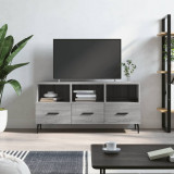 Dulap TV, gri sonoma, 102x36x50 cm, lemn prelucrat GartenMobel Dekor, vidaXL