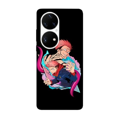 Husa compatibila cu Huawei Nova Y70 model Sukuna jujutsu kaisen, Silicon, TPU, Viceversa foto