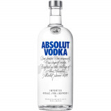 Absolut Vodca cu 40% Alcool, 1L, Sticla de Vodca Absolut, Vodca la 1L, Vodca Classica, Vodca cu 40% Alcool, Alcool Ieftin, Bautura cu Alcool 40%