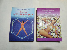 Taina menstruatiei. Enigma fiziologica a femeii - 2 vol. - Gregorian Bivolaru foto