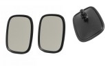 Cumpara ieftin Set 2 oglinzi retrovizoare exterioare universale laterale 18.5 x 14 cm pentru camion, motostivuitor, utilaje de constructii si agricole, excavatoare,