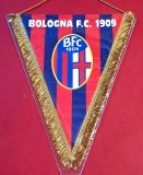 Fanion fotbal - BOLOGNA FC (Italia) - folie de protectie si dimensiuni mari 37x27 cm