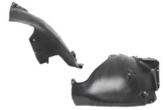 Carenaj roata Mercedes Clasa E (W211) 03.2002-06.2006, partea Stanga, punte Fata partea din spate 2116901330, 5016FL2T polietilena