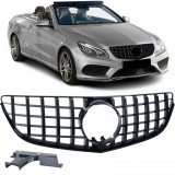 Grila sport neagra lucioasa, potrivita pentru Mercedes E Cabrio A207 Coupe C207 13-17 Performance AutoTuning