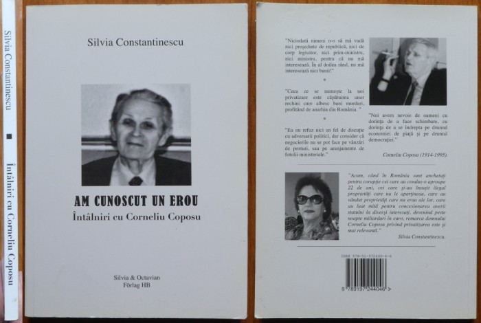 Silvia Constantinescu, Am cunoscut un erou; Intalniri cu Corneliu Coposu, 1995, editia 1