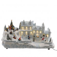 Decoratiune Craciun - Christmas Village, LED - warm white | Kaemingk