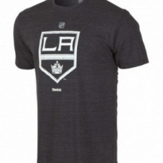 Los Angeles Kings tricou de bărbați grey Triblend Logo - XS