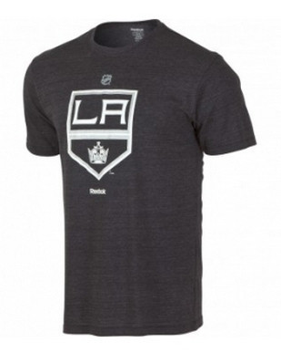 Los Angeles Kings tricou de bărbați grey Triblend Logo - XS foto