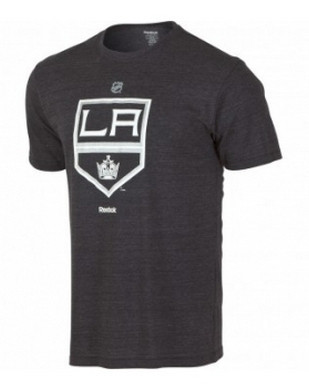 Los Angeles Kings tricou de bărbați grey Triblend Logo - XS