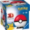 Puzzle 3D sfera Pokemon cu 55 piese, Ravensburger, multicolor
