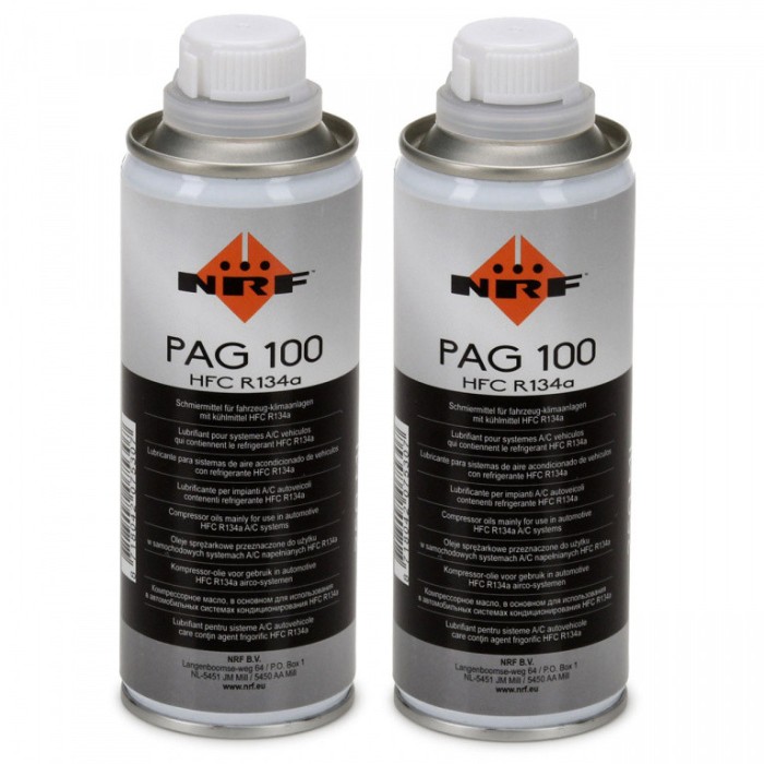 Pachet 2 x Ulei NRF PAG 100 pentru compresor 250 ml