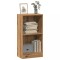 Gossi biblioteca, stejar artizanal, 40x24x76 cm, lemn prelucrat