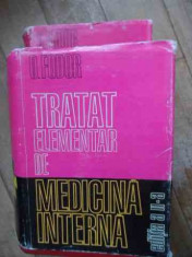 Tratat Elementar De Medicina Interna Vol.1-2 - Octavian Fodor ,532771 foto