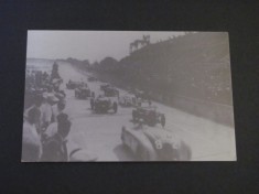 Start pe Circuit, Mașini de Epocă - Carte Poștală Franța ,Necirculată
