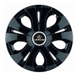 Cumpara ieftin Set 4 capace roti Creative REY&reg;, potrivite jantelor de R16, pentru Lexus, model top grafit, Autohelix MSA