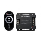 Controler touch pentru benzi LED monocrom elSales ELS-CTBLM, 12-24 Volti, 6 A, negru