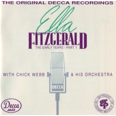 CD 2XCD # Ella Fitzgerald With Chick Webb &amp; His Orchestra* &ndash; The Early Years - Part 1 (1935-1938) The Original Decca Recordings -FATBOX- (EX)