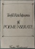 TEOFIL RACHITEANU: POEME-NSERATE (VERSURI, editia princeps - 1990)
