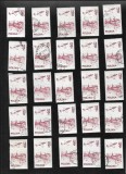 25 timbre Polonia 50 zlotych