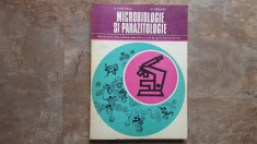 Microbiologie si parazitologie - Manual clasa a X-a - D. Panaitescu, 1977 foto