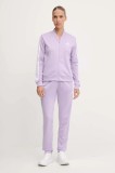 adidas trening Ess 3S culoarea violet, JX0511