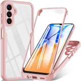 Husa pentru samsung galaxy a16 cu folie, colorverse 360 magsafe, pink