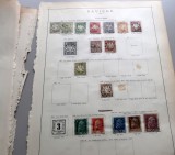 Lot 16 timbre vechi Bavaria (Bayern) 1876&ndash;1890, valori Pfennig, Mark și timbre de taxă -A42
