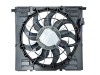 Ventilator radiator Bmw X3 G01 17-, X4 G02 18-, motor: 2.0 T, 3.0 R6 T, 515 mm; 4 pini, 17118642750; 17428487637