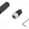 Conector M8, 3 pini, clasa etanseitate IP67, WEIDM&Uuml;LLER - 1803870000 SAIB-M8-3P
