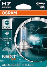 Bec halogen H7 blister 12V 55W Osram Cool Blue Intense NextGen