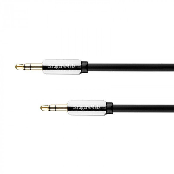 Cablu Jack 3.5 mm la 3.5 mm 1.8m Profesional Kruger&amp;Matz
