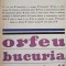 ORFEU, BUCURIA CUNOASTERII-ION MAXIM-105123