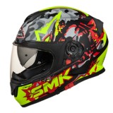 Casca integrala SMK Twister Attack MA243 negru/galben