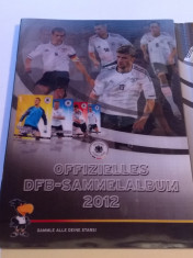 Album fotbal de colectie cartonase jucatorii nationalei Germaniei 2012 foto