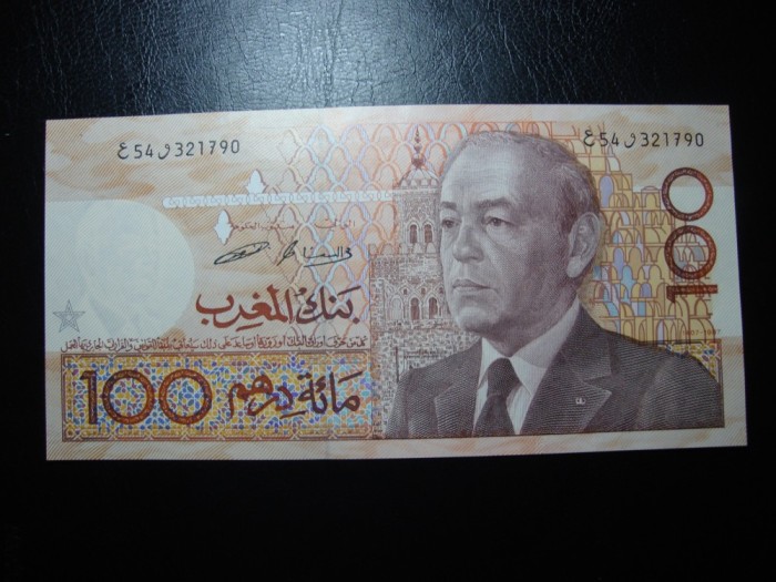 MAROC 100 DIRHAMI 1987 UNC