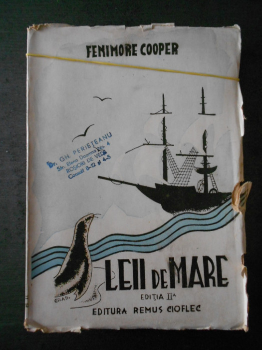 FENIMORE COOPER - LEII DE MARE (editie veche)