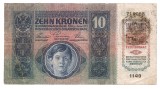 Romania 10 Coroane 1915 - Serie 719068, P- R2
