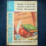 Cumpara ieftin STUDII SI ARTICOLE DESPRE OPERA LUI VASILE ALECSANDRI - LYCEUM
