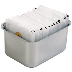Suport din inox pentru cca 15 pliculete zahar