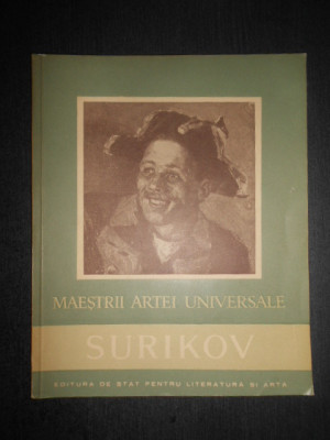 Mircea Deac - Surikov 1848-1916. Album. Maestrii artei universale foto