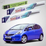 Cumpara ieftin Ștergătoare Honda Jazz Gen III (GE6/GE8/GG1-GG6/GP1) Hatchback 2008-2015 | Set Față și Spate Hibrid &ndash; TeamCar&reg;