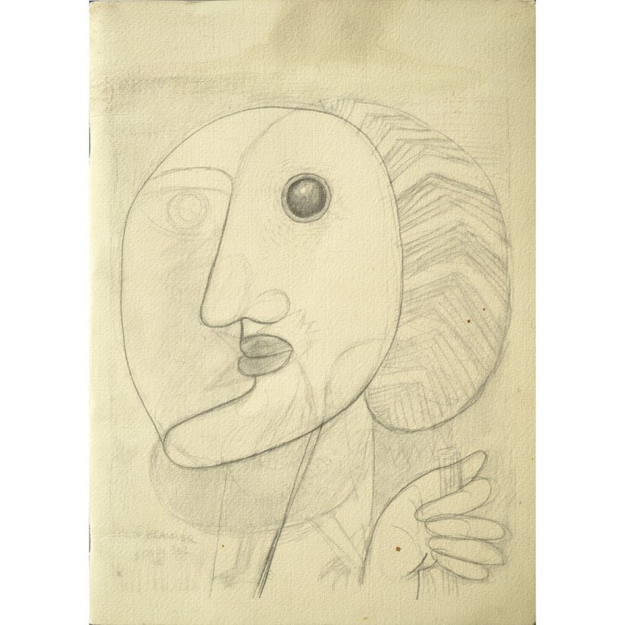 Catalog de expoziție, Victor Brauner ( L&#039;Attico, Roma, 15 febbraio 1964 )