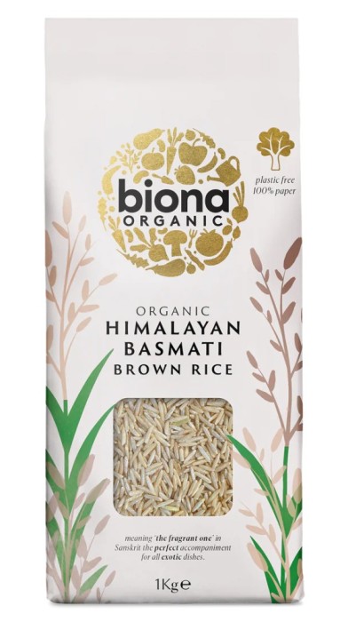 Orez basmati brun bio 1kg Biona