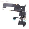 Banda Flex iPhone 5S Conector Incarcare / Audio Negru Original Swap