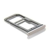 Suport SIM Samsung Galaxy S7 G930, Argintiu - Slot Cartela SIM