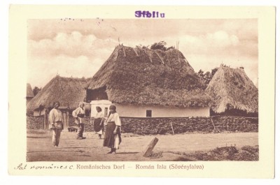 3135 - SIBIU, Country Life, Romania - old postcard - unused - 1917 foto