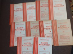 GAZETA MATEMATICA 1980 11 NUMERE LIPSA NR 6