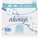 Always Cotton Protection Night absorbante fara parfum 8 buc